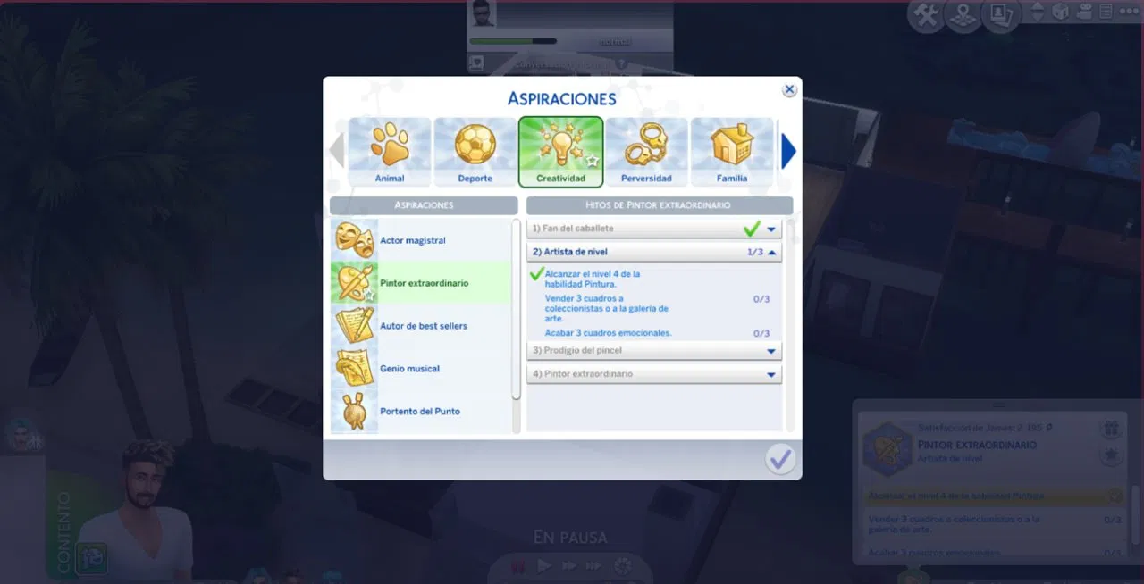 Trucos de aspiraciones sims 4 2025